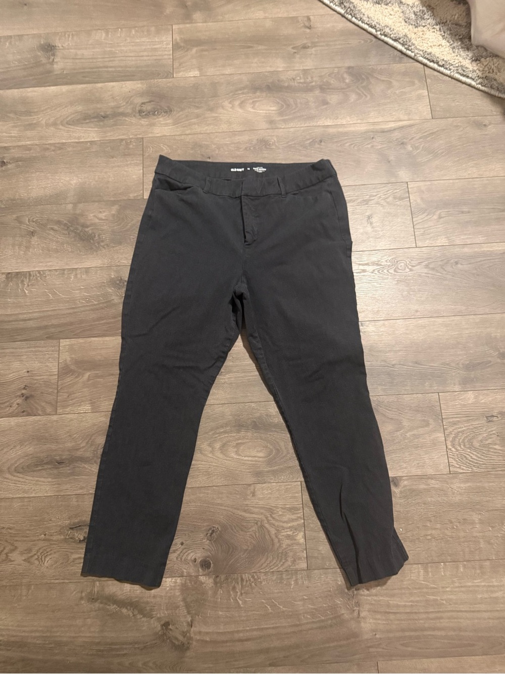 Old Navy Black Skinny Ponte Ankle Pants